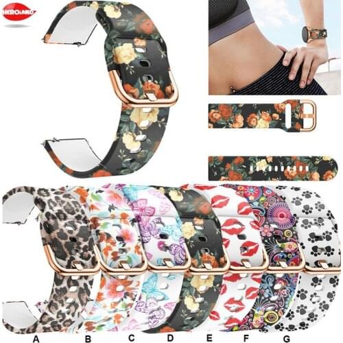 For Garmin Forunner 645/245 Strap Replacement Straps for Xiaomi Huami Amazfit Bip Lite Wristband For Samsung Galaxy Active 42mm