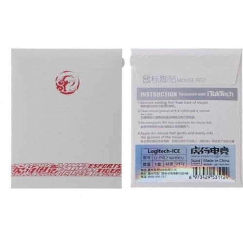 Esports Tiger ICE Mouse Skates Feet for logitech G Pro Wireless Mouse Glides 53CC