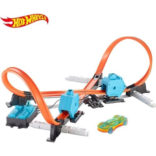 Hot Wheels Roundabout Track Toys Diecast Car Model model Classic Toy Car Birthday toys for children Pista Hotwheels Juguetes
