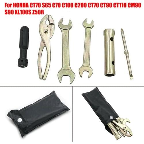 Motorcycle Nos TOOL KIT For HONDA CT70 CT90 C200 CA95 CM91 C110 Z50 CF70 CT110