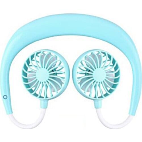 CIVIMA Fan Bladeless USB Neck Electric Rechargeable Battery Desk Fans 180 Degree Adjustable Sport Air Cooler Conditioner