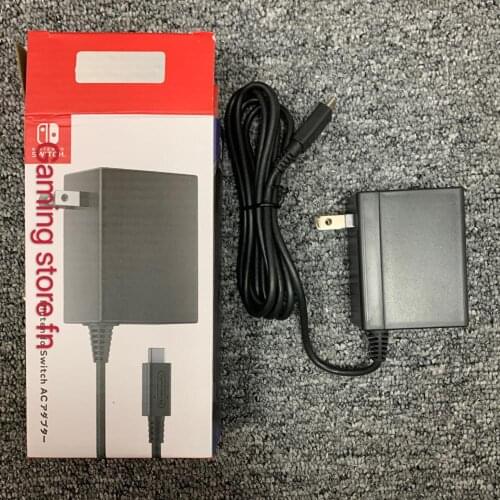Original for nintend switch ac adaptor charger adapter flat pin
