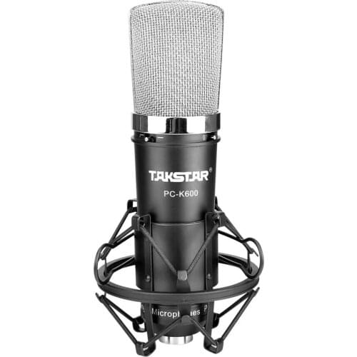 Original Takstar PC-K600 Recording studio microphone for Recording/chat room/broadcasting computer network microphone,condenser