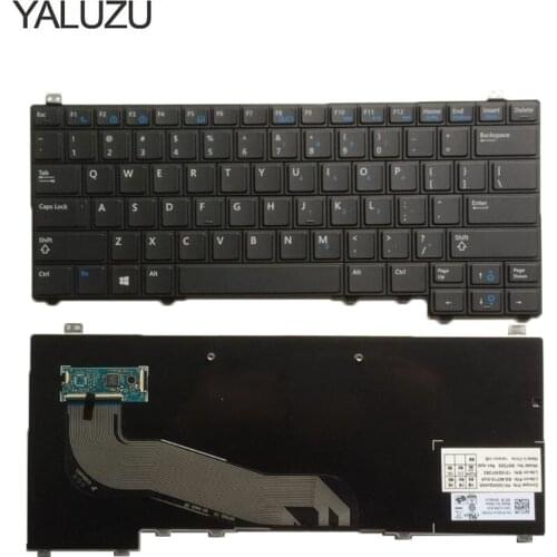 US Black New English Replace laptop keyboard For DELL For Latitude E5440 Y4H14