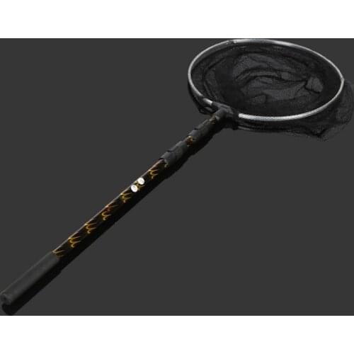 Aluminum Alloy Flower Pole Retractable Fishing Net Retractable Folding Landing Rod Folding Landing Net Fly Fishing