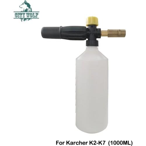 48PCS wholesale car washer snow foam lance deck foam soap bottle for Karcher K2-K7 high pressure washer car accessory city wolf