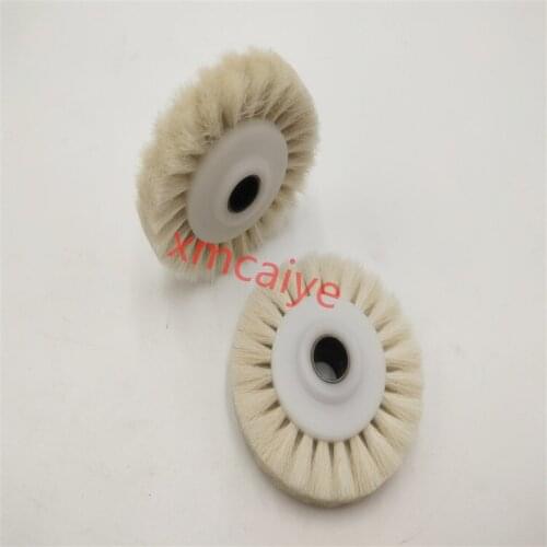 6 pieces soft offset printing machine parts brush wheel 59mm*10mm
