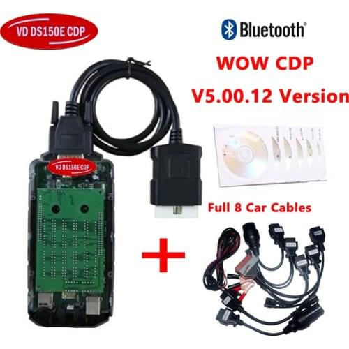 WOW CDP V5.00.8 R2 for Delphis Obd2 Obd Scanner 5.00.12 Auto Diagnostic Tools 2021 Bluetooth Multilanguage Cars Truck Adapter