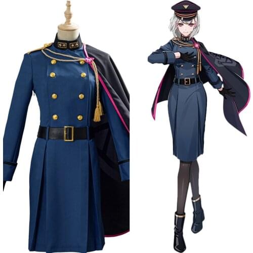 DRB Division Rap Battle Hypnosis Mic Aohitsugi Nemu Cosplay Costume Adult Halloween Carnival Costumes Fancy Suit