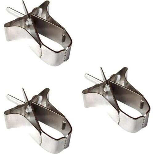 3 Pcs Birds Food Holder Pet Parrot Feeding Fruit Vegtable Clip Feeder Device Pin Clamp Durable Household Supplies Bird Cage