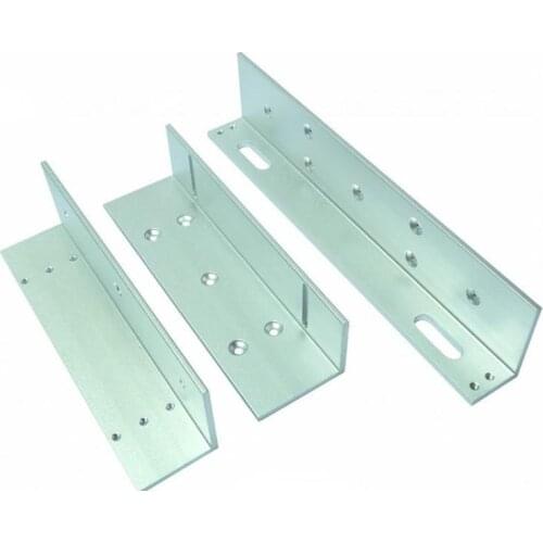 ZL Bracket For 280KG Electric Magnetic Lock Install High-Strength Aluminum Alloy ,Install On Wooden/ Metal Door Frame sn:280ZL