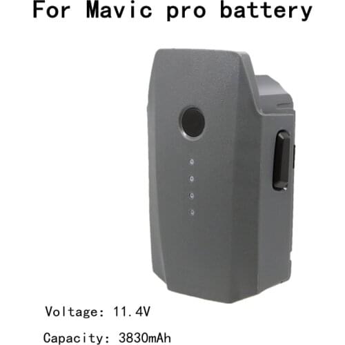 New mavic pro battery, For DJI Mavic Pro series, capacity 3830mAh 11.4v intelligent flight battery