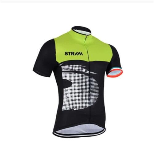 STRAVA 2021 Wholesale Polyester Custom Sublimation Printed Cycling wear ,Cycling Jersey / Cycling Clothing High Quality Jersey