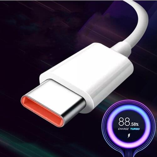 Original Type C Xiaomi Cable 1/1.5M 5A Turbo Fast Charging Cord For MI 11 10 9 Pro 9T 8T Mix 2 2S 4 Redmi Note 11 10 10X 9S 9 8T