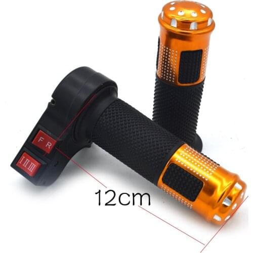 Portable 3 Speed Controller 24V/36V/48V/64V/72V/96V Electric Bicycle PVC ABS Forward Reverse Throttle Trumpet Electric Bicycle