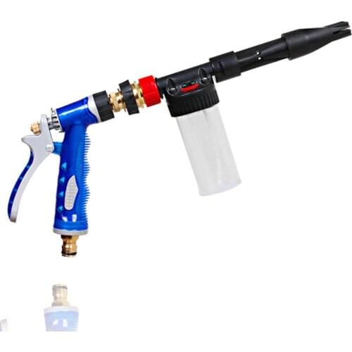 High Pressure Water Spray Gun Washing Machine Car Irrigation Garden Watering Hose Nozzle Sprinkler Foam Cleaning Water Gun