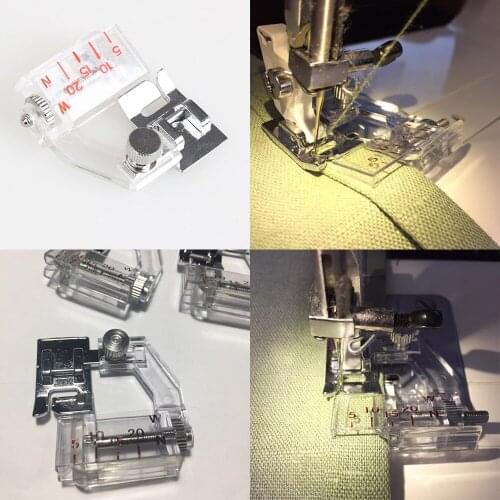 Adjustable Bias Tape Snap On Binder Foot Ajustable Binding Snap-on Bias Binder Presser Foot Sewing Machine Accessories