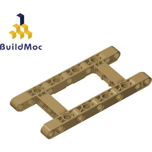 BuildMOC Compatible Assembles Particles 64178 5x11 For Building Blocks Parts DIY LOGO Educational Cr