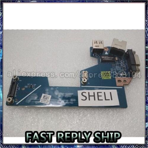 SHELI For DELL E5530 Ethernet USB VGA Board LS-7908P 826R6 0826R6 CN-0826R6