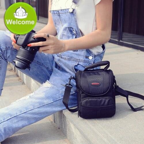 DSLR Camera Bag Case For Sony A9 A900 A580 A560 A450 A390 A58 A57 A5000 A6300 A5100 A6000 A6500 NEX-5 7RM2 A7R A7RII A7II A7S