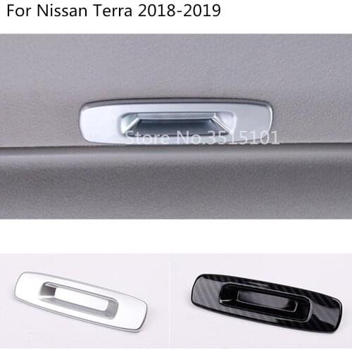 Sunroof Skylight Roof upper Frame Lamp Handle Bowl Car Body styling Door Inner Trims 1pcs For Nissan Terra 2018 2019 2020