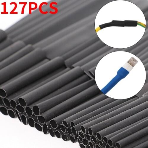 Heat Shrink Sleeving Tube Tube Assortment Kit Electrical Connection Electrical Wire Wrap Cable Waterproof Shrinkage 2:1