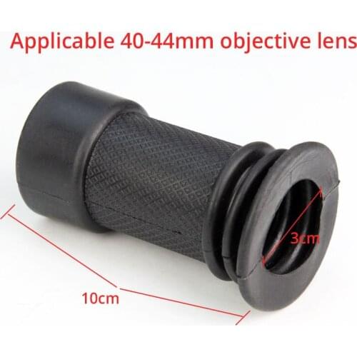 1PC 30mm Dia 100mm Long Rubber Eyepiece Cups Eye Guards for Microscope Telescope Camera Lens Microscope Accessories