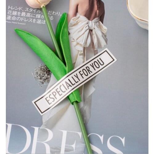 1''X4'' 100pcs Customized Logo sealing stickers self adhesive seals for flower shop