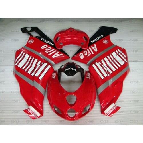 999S 2005 Full Body Kits for DUCATI 999 2005 - 2006 bar code Fairing Kits for DUCATI 999 2006 Body Kits