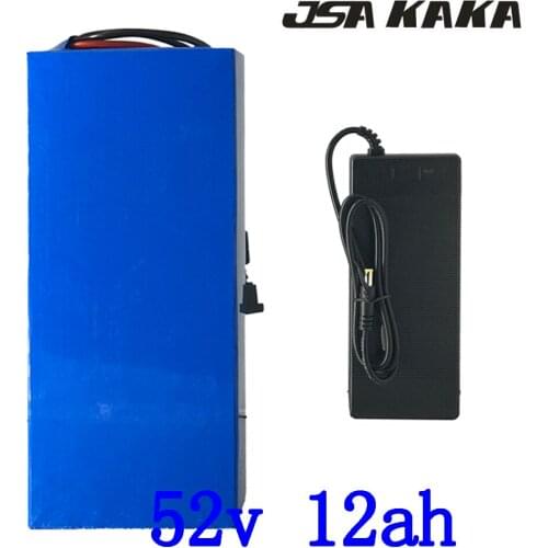 52V 12AH Ebike Battery Pack 52V 8AH 10AH 12AH 13AH Lithium Battery 52V 13AH Electric Scooter Battery for 48V 500W 1000W motor
