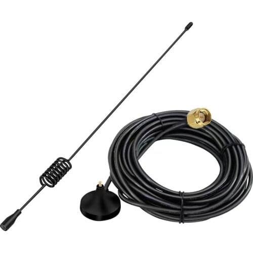 GSM/GPRS sucker antenna length 10m cable SMA Lo needle 900/1800MHZ use male Magnetic male connector