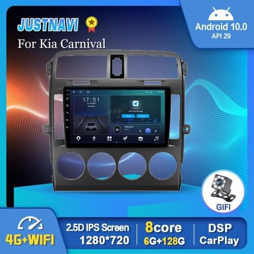 Car Radio Android 10.0 For Kia Carnival 2002-2006 GPS Navigation Stereo WiFi 4G Multimedia Video Player Autoradio No DVD 2din