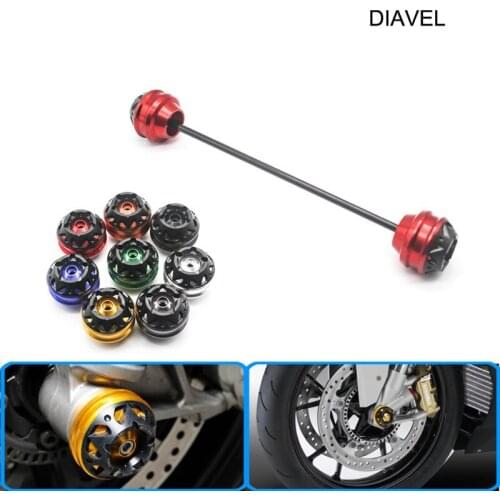 Free shipping for Ducati DIAVEL 2011-2015 CNC Modified Motorcycle Front wheel drop ball / shock absorber