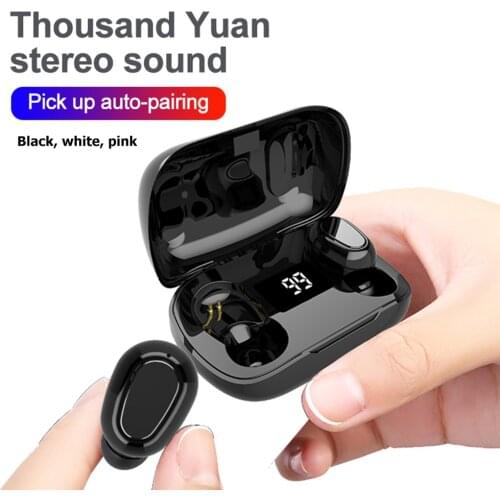 Wireless Bluetooth Earphones L21pro TWS Waterproof Mini In-Ear Earbuds with Mic Portable Entertainment Earphone Supplies
