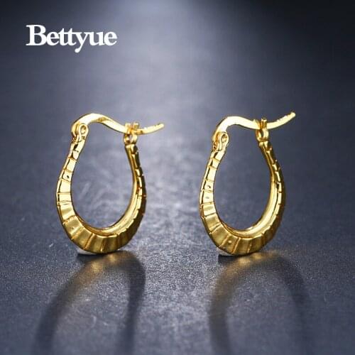 Bettyue Brand Fashion Hot Sale Wholesale Hight Quality Metal Jewelry Earrings For Woman Gothic Style Wedding Party Gifts