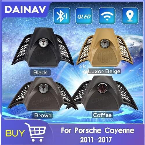 FOR Porsche Cayenne 2011-2017 car interior dashboard stopwatch decoration clock time