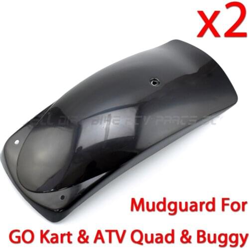 Go kart Fender Mudguard for 125cc 150cc 200cc 250cc KINROAD ROKETA SUNL HAMMERHEAD SAHARA ATV Quad Buggy 2PCS