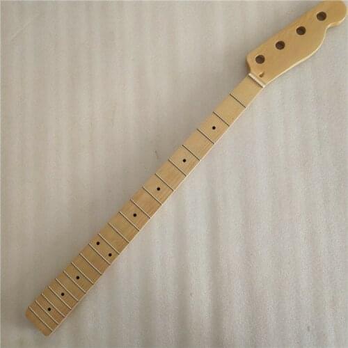 Maple 20 frets TL bass guitar neck part 4 string maple fingerboard bass neck