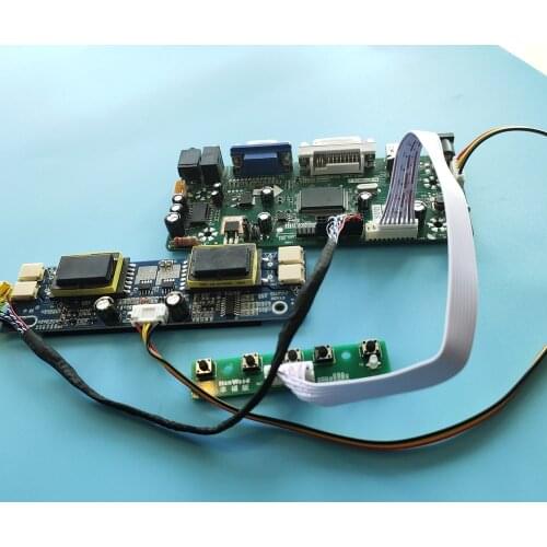 Kit for M190MWW1-201 Screen Panel LVDS 4 lamps Controller board 1440X900 19" HDMI-compatible Driver M.NT68676 DIY 30pin VGA DVI