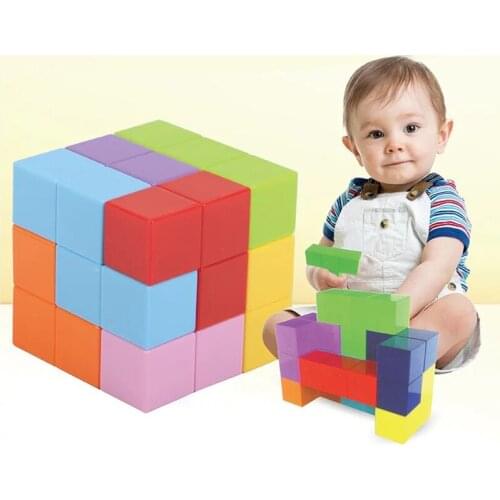 Magnetic Building Blocks Magnetic Tiles for Kids Educational Toys Stress Relief Toy Games Square Magnets Cube Intelligence toys