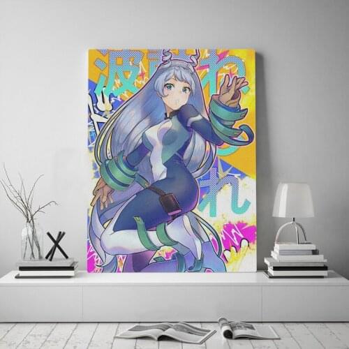 Nejire Hado My Hero Academia anime Canvas poster Painting wall Art decor Living room Bedroom Study Home Decoration Prints