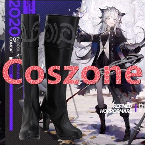Arknights Lapland Cosplay Shoes Boots Halloween Carnival Cosplay Costume Accessories