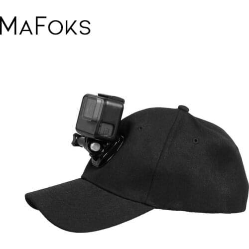 Adjustable Canvas Sun Hat Cap for Go Pro Hero 7 6 5 4 3 Sjcam SJ8 SJ7 Eken H9 H9R H8 Pro Xiaomi Yi 4K Go pro Accessories