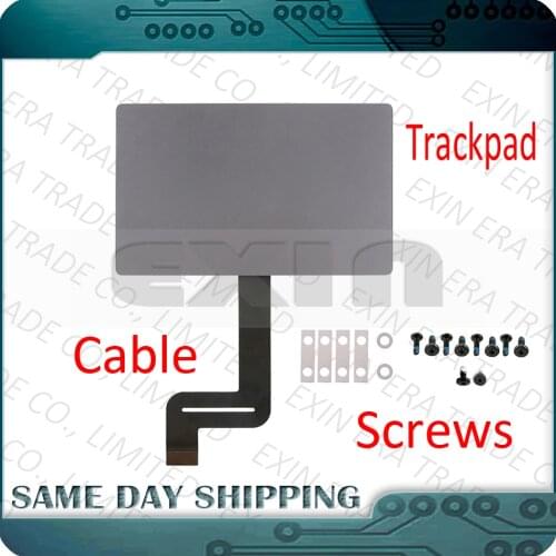 New For MacBook Pro Retina 13.3" A1706 A1708 Touchpad Trackpad with Force Touch Pad Flex Cable with Track Pad Screws 2016 2017