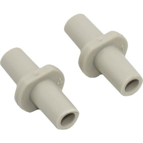 6mm nozzle connector extend tube repair joint 6mm Connectors 2 way joint Straight adapter 30 Pcs