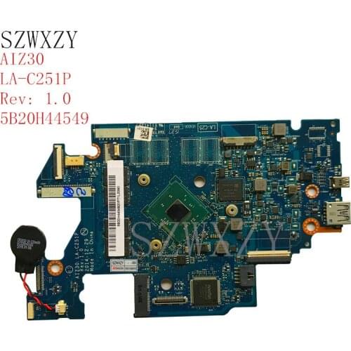 SZWXZY For Lenovo Ideapad S21E-20 Laptop Motherboard AIZ30 LA-C251P Rev: 1.0 (N2840) 5B20H44549 100% Working