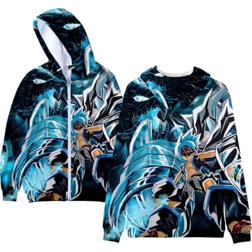 Shaman King Japan Cartoon 3d Hoody Costume Men Women Zipper Hoodies Jackets Tops Long Sleeve Harajuku Anime Hooded Sweatshirts