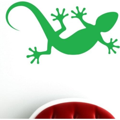 Florida Tropical Reptile Lizard Wall Decals Fantasy Zoo Interior Vinyl Adhesive Wall Sticker Jungle Theme Kids Room DecalSYY205