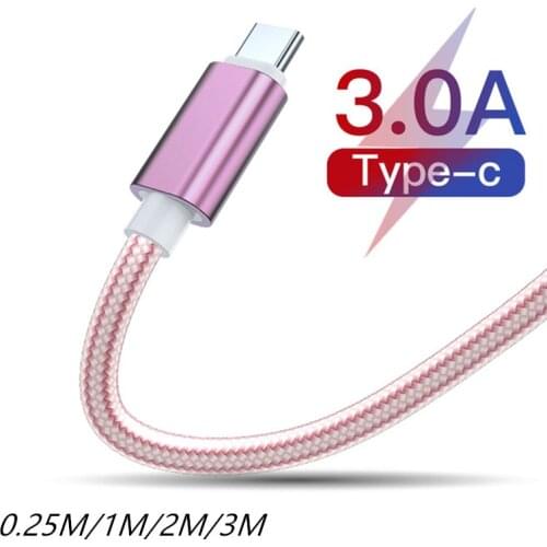 USB Type C Fast Charging Cable For Samsung Galaxy S20 + S10 S10e S9 S8 Plus Note 9 8 A70 A60 A80 A40 A50 7A 8A 9 10 Pro 10X Pro