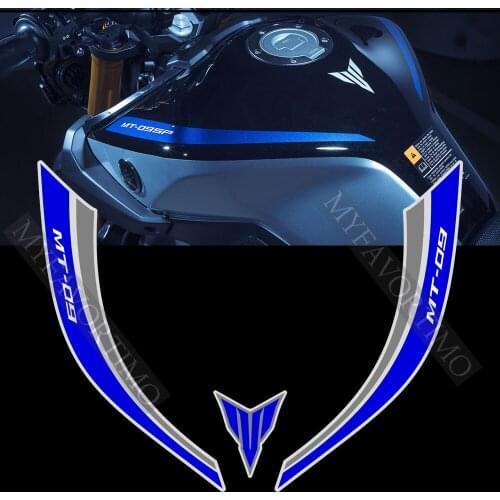 Tank Pad Protector For Yamaha MT09 MT FZ 09 Stickers Fairing Motorcycle Knee Decal Fender Windshield 2016 2017 2018 2019 2020